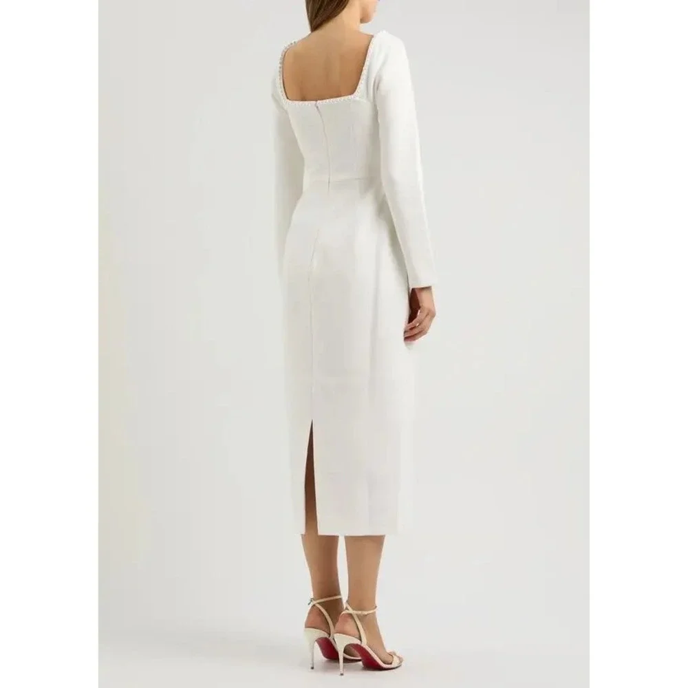 ODD MUSE MIDI Bridal Dress The Ultimate Pearl Muse NEW White XL